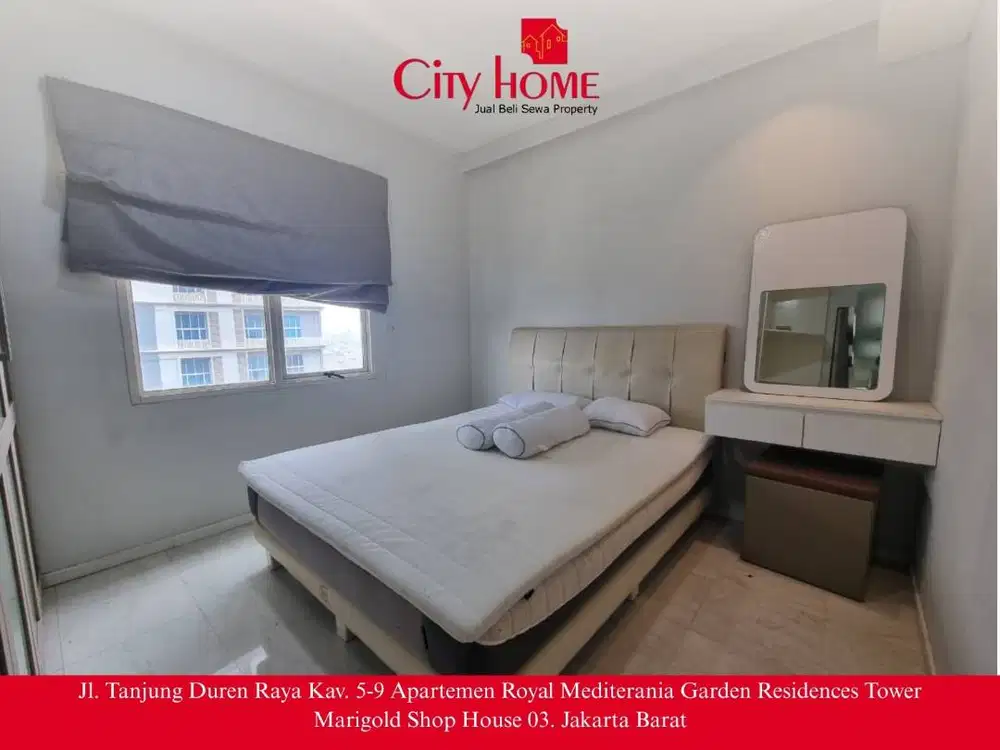 Jual Unit Siap Huni di Royal Mediterania Garden Residences - 33M2