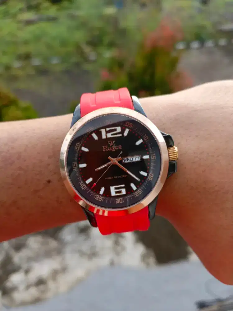 Jual jam tangan original Hugen germany
