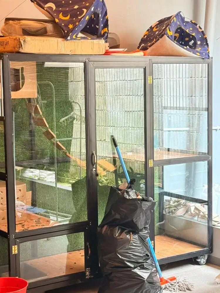 kandang kucing anjing anabul