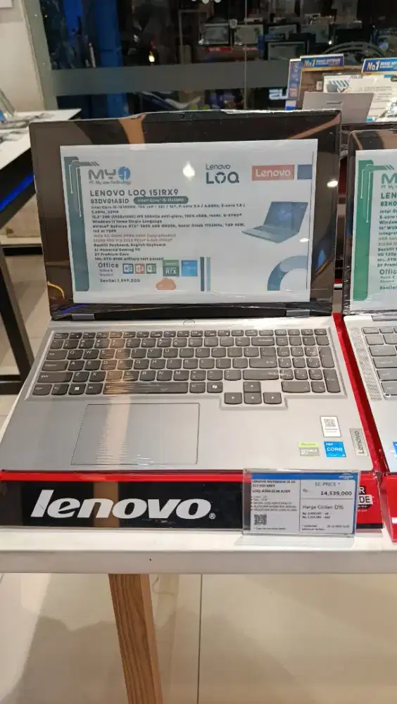 LENOVO LOQ NOTEBOOK, BISA CASH/DEBIT/CICILAN TANPA KARTU KREDIT
