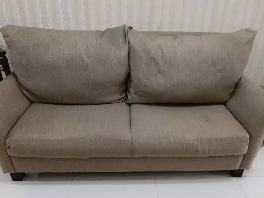 Sofa Kain Warna Cream