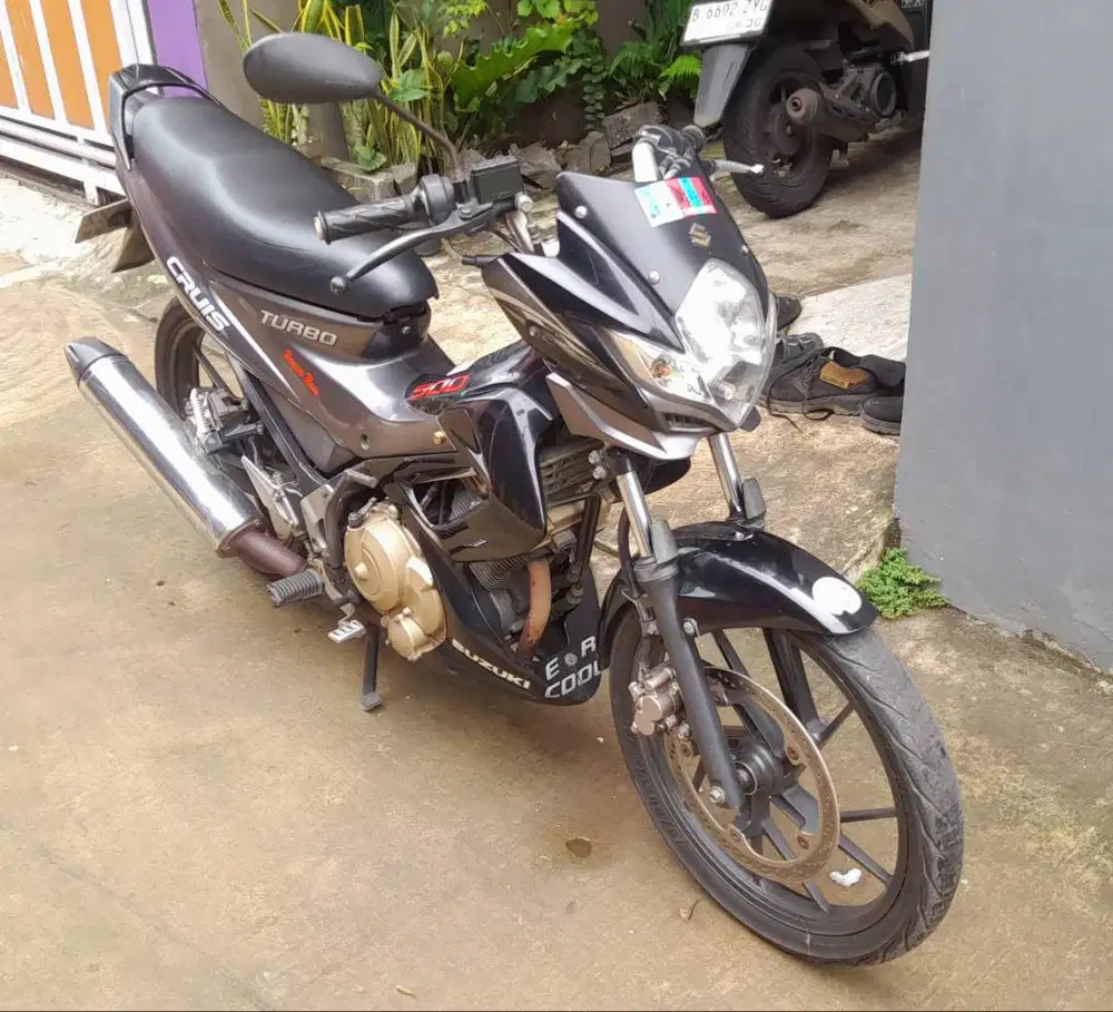 Satria fu full standar bawaan diler thn 2012