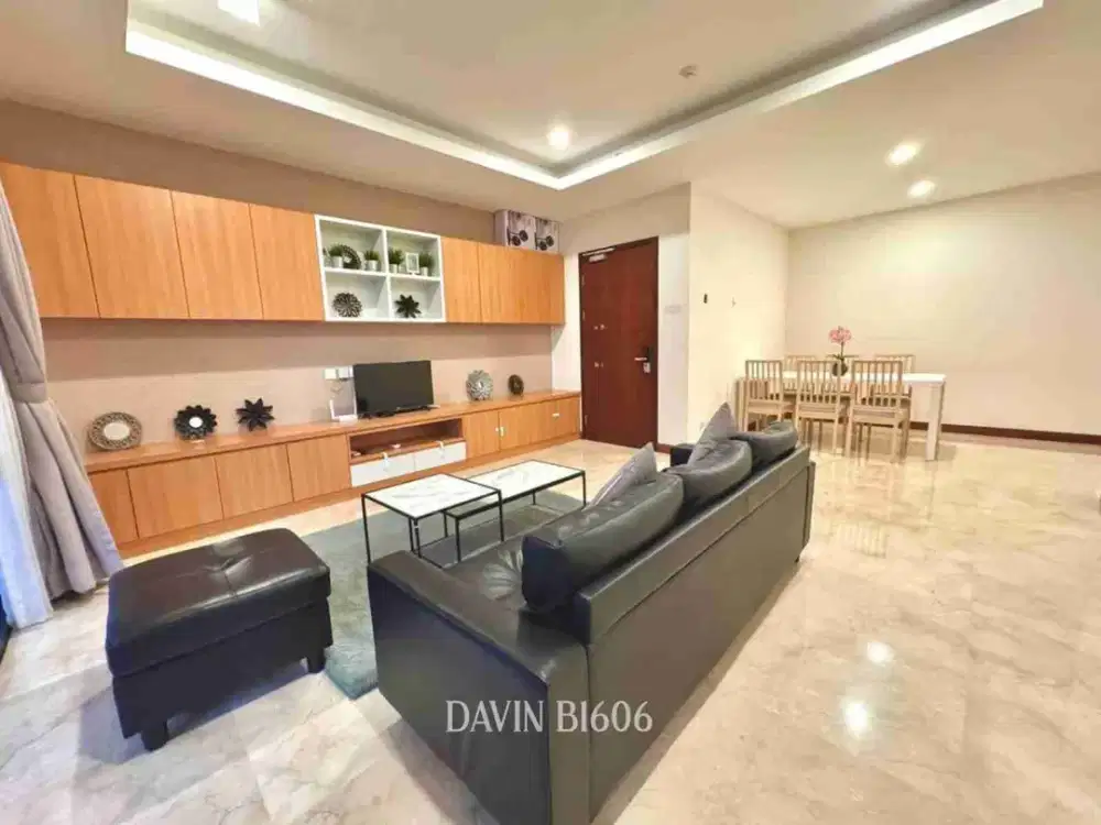 termurah! apartemen hegarmanah 3 br lift private furnish bandung utara