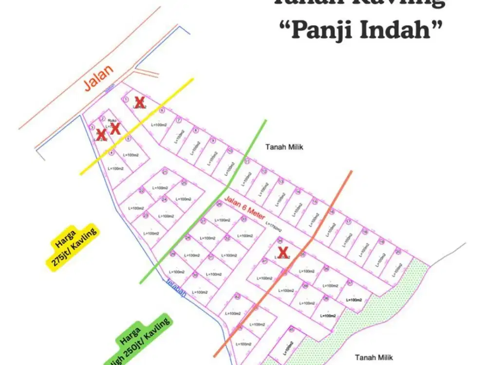 KAVLING SIAP BANGUN PANJI INDAH SINGARAJA