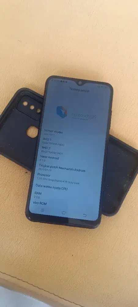Vivo Y91 batangan normal garansi personal 1 minggu