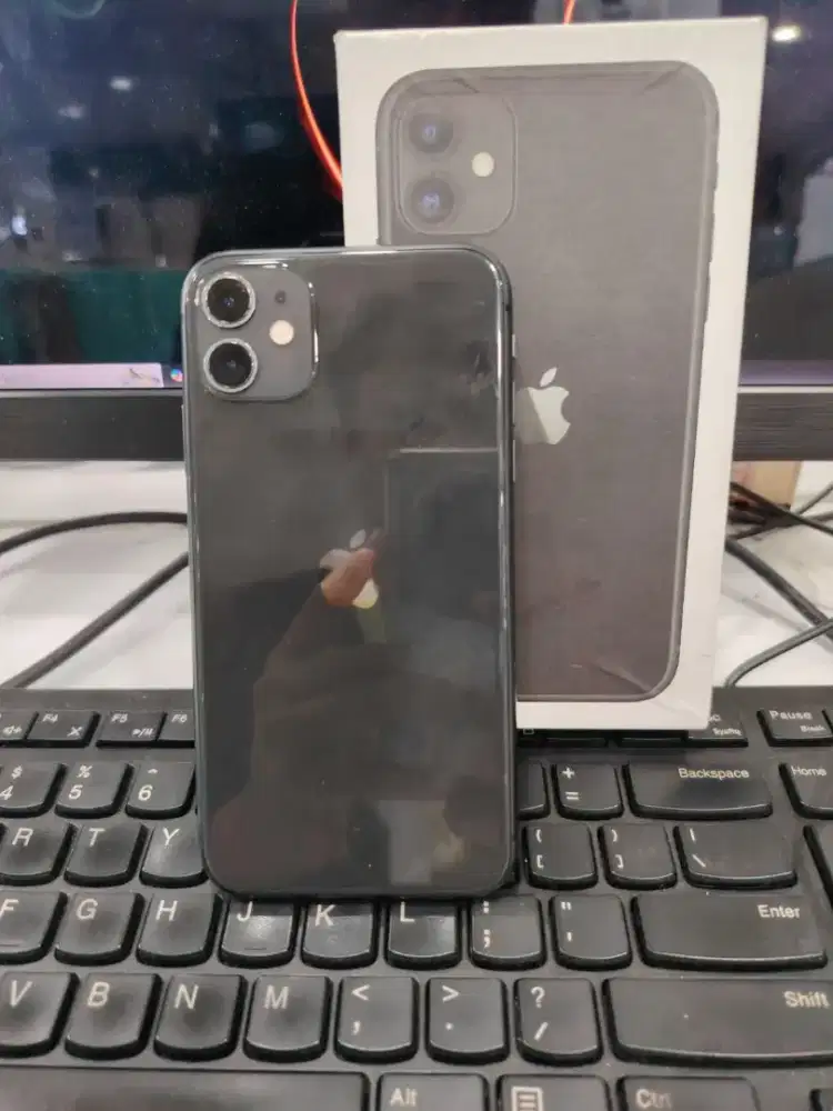 iphone 11 64gb unit dus kabel-kabel