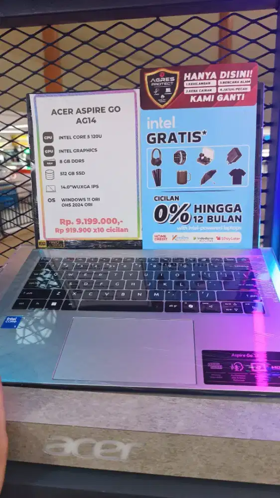 Laptop Acer aspire Go AG14