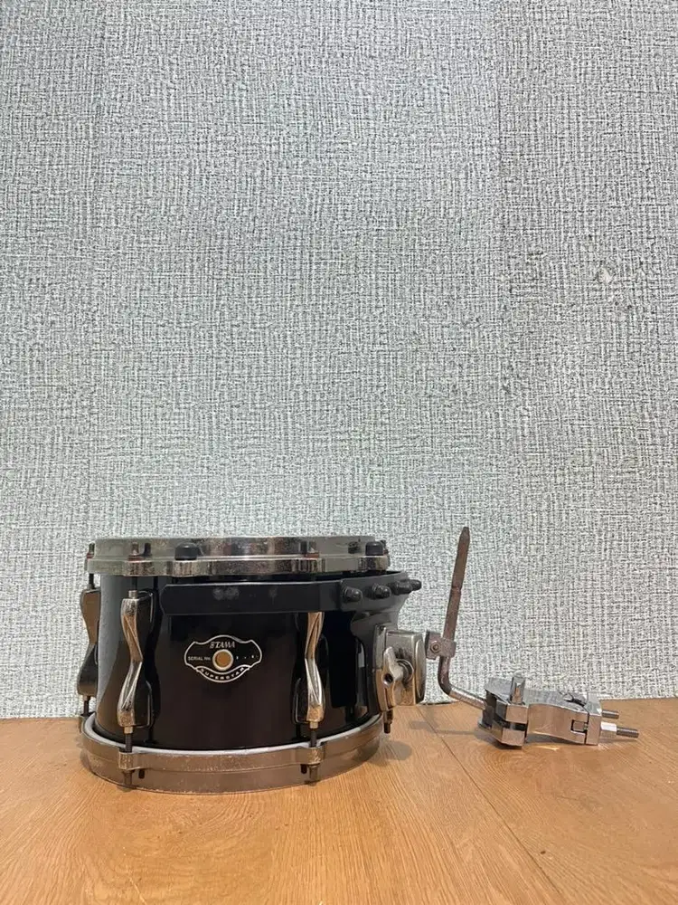 Tom 10 drum tama superstar hyper drive birch lengkap holder