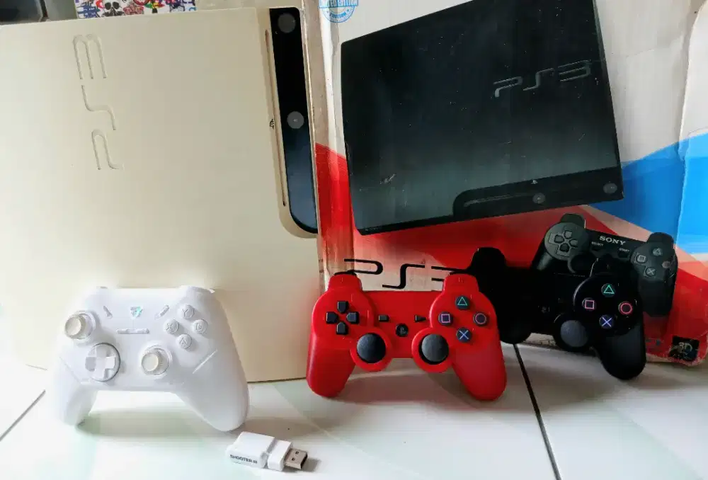 Ps3 slim seri 25 hdd 500gb ciFWe