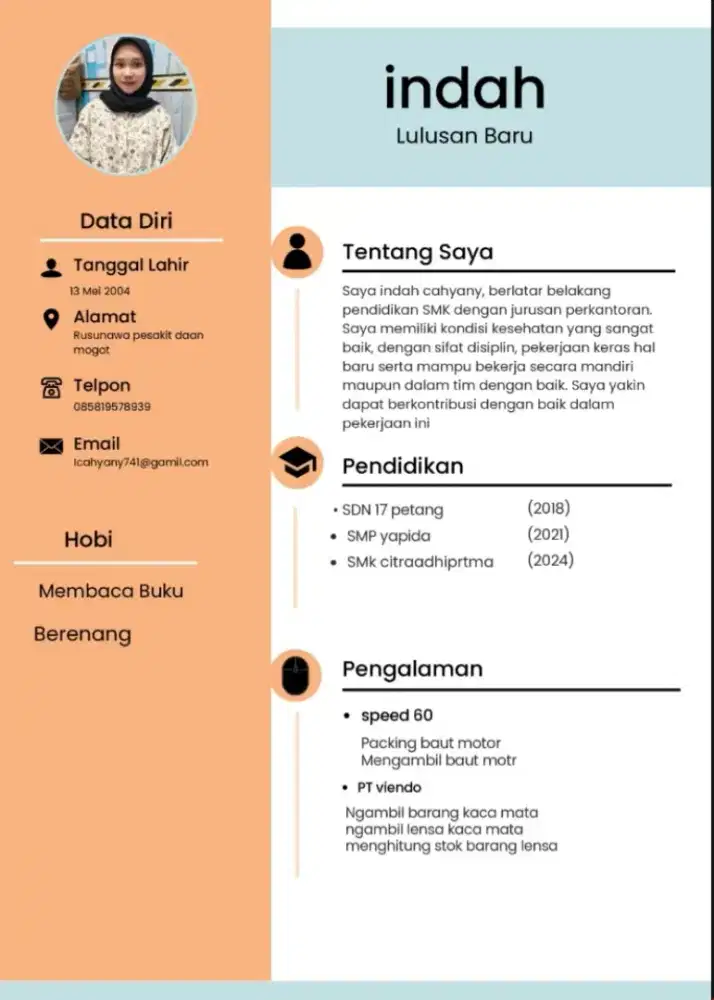 Mencari lowongan pekerjaan