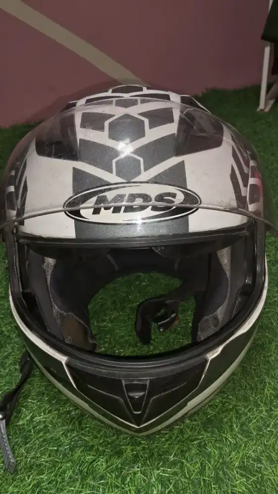 Dijual helm MDS modular (bisa full dan half face) second