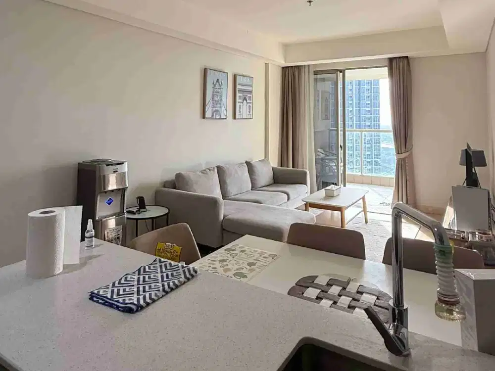 Rent Apartemen Gold Coast 135m furnish Nice View