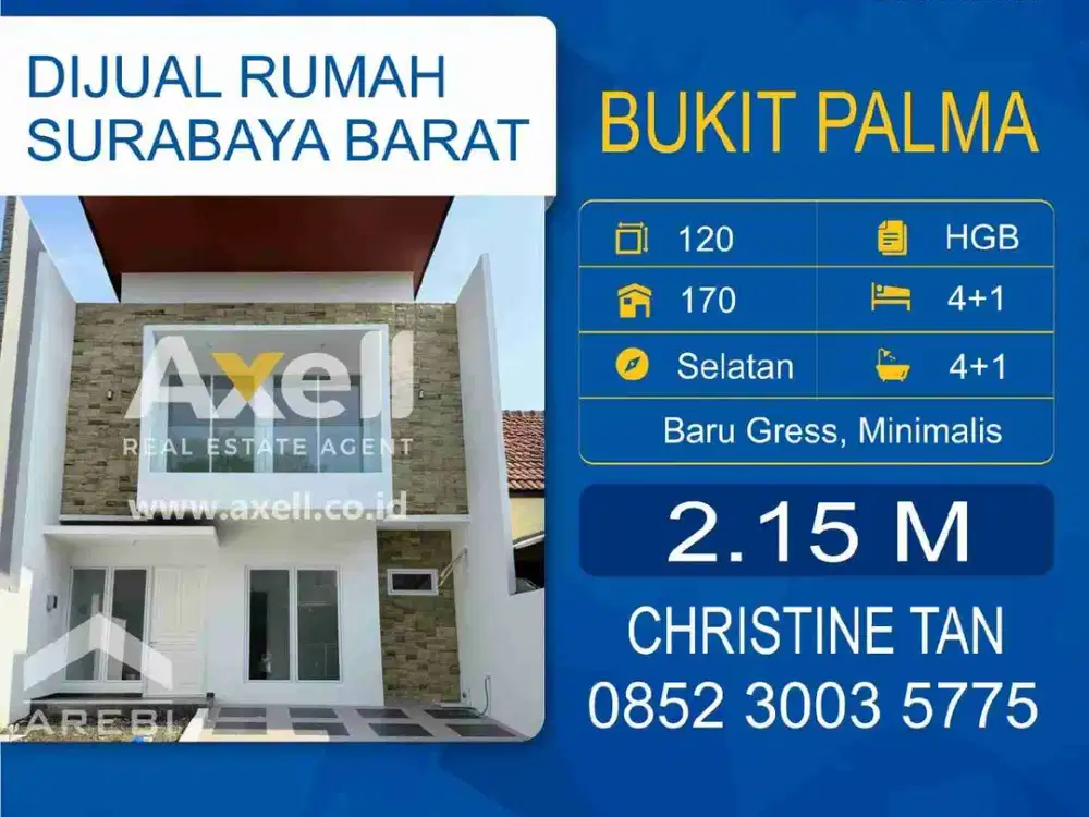 Rumah Citraland Bukit Palma Dijual