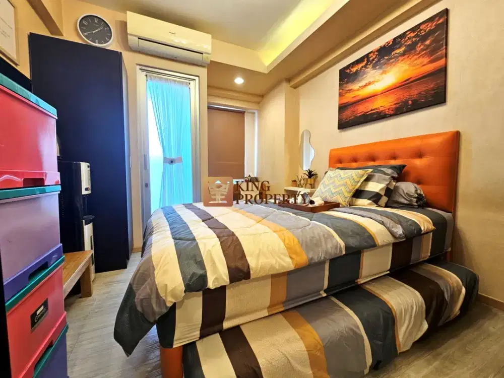 Posisi Strategis! Studio Full Furnished + City View, Pilihan Invest Terbaik Apartemen Green Bay Pluit Greenbay