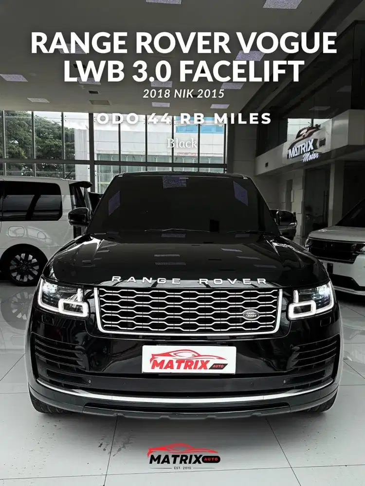 Range Rover Vogue LWB 3.0 Facelift ! Range over vogue LWB 3.0