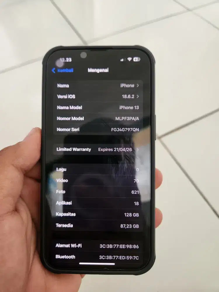 Iphone 13 garansi ibox 128