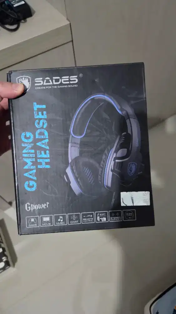 Headset Gaming sades