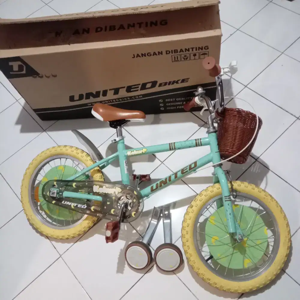 Sepeda United Kokuri 16 klasik vintage anak no polygon london taxi