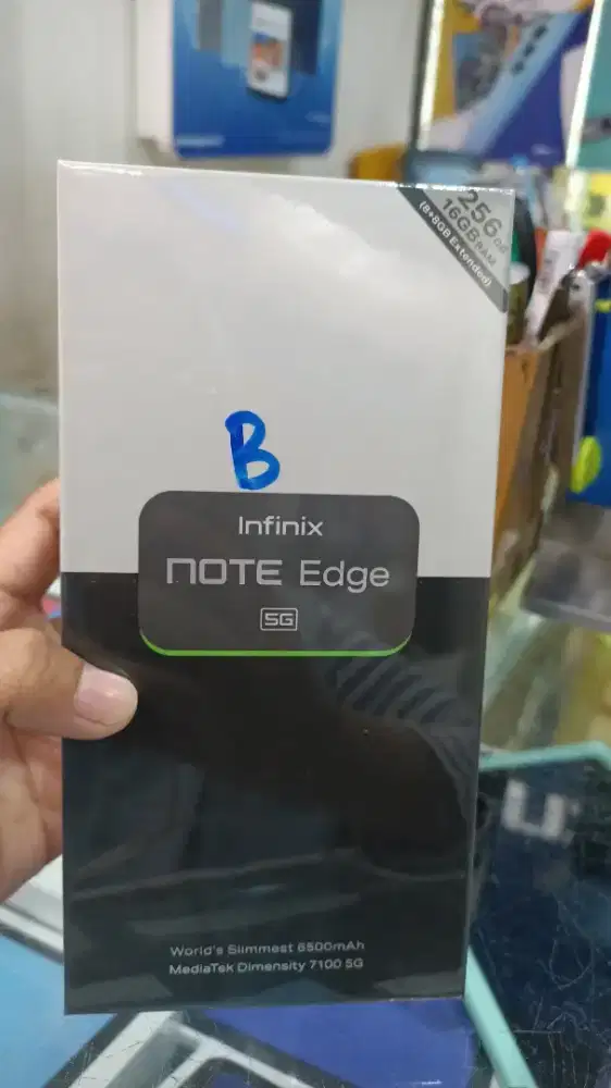 Infinix note edge 5G 8/256 garansi resmi no repack