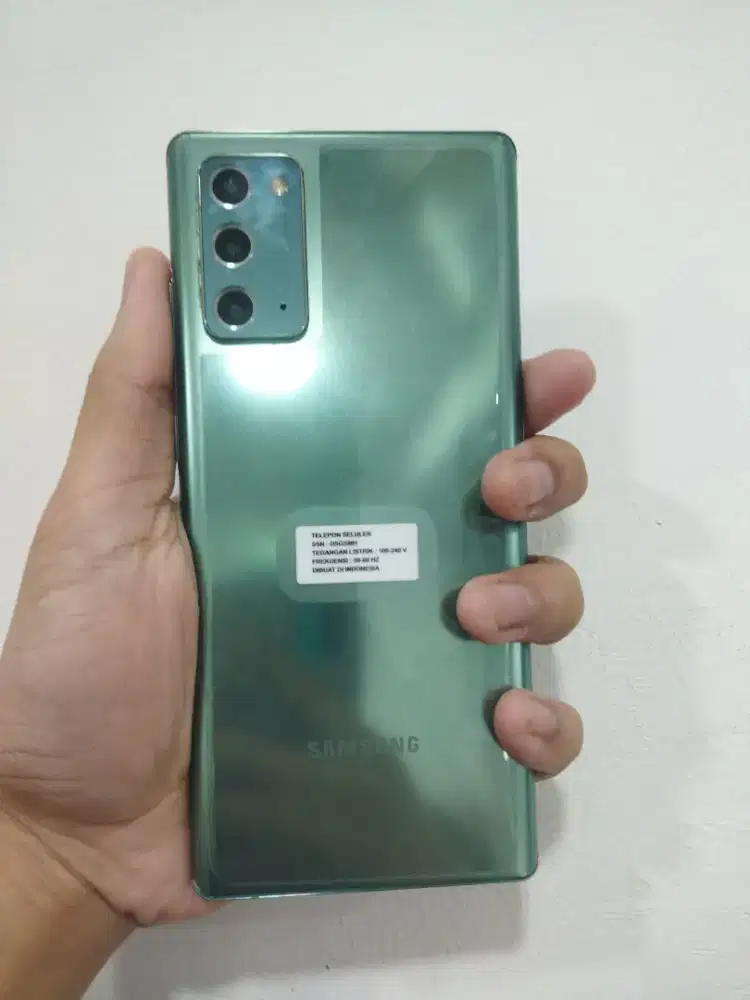 Samsung note 20 sein 8/256 green