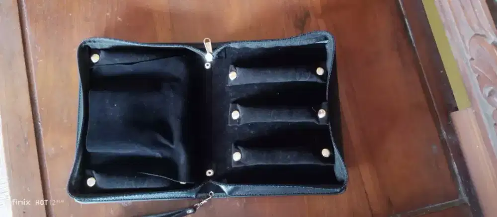 Tas Kulit untuk Batu Cincin 7 slot