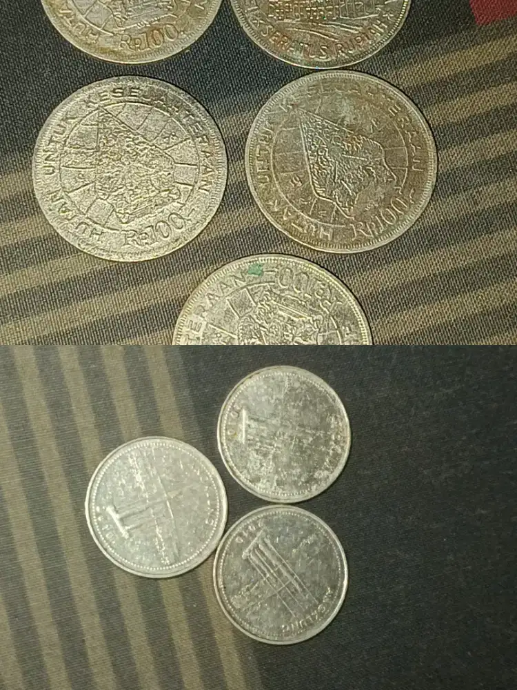 Koin 100 wayang & 1000 angklung