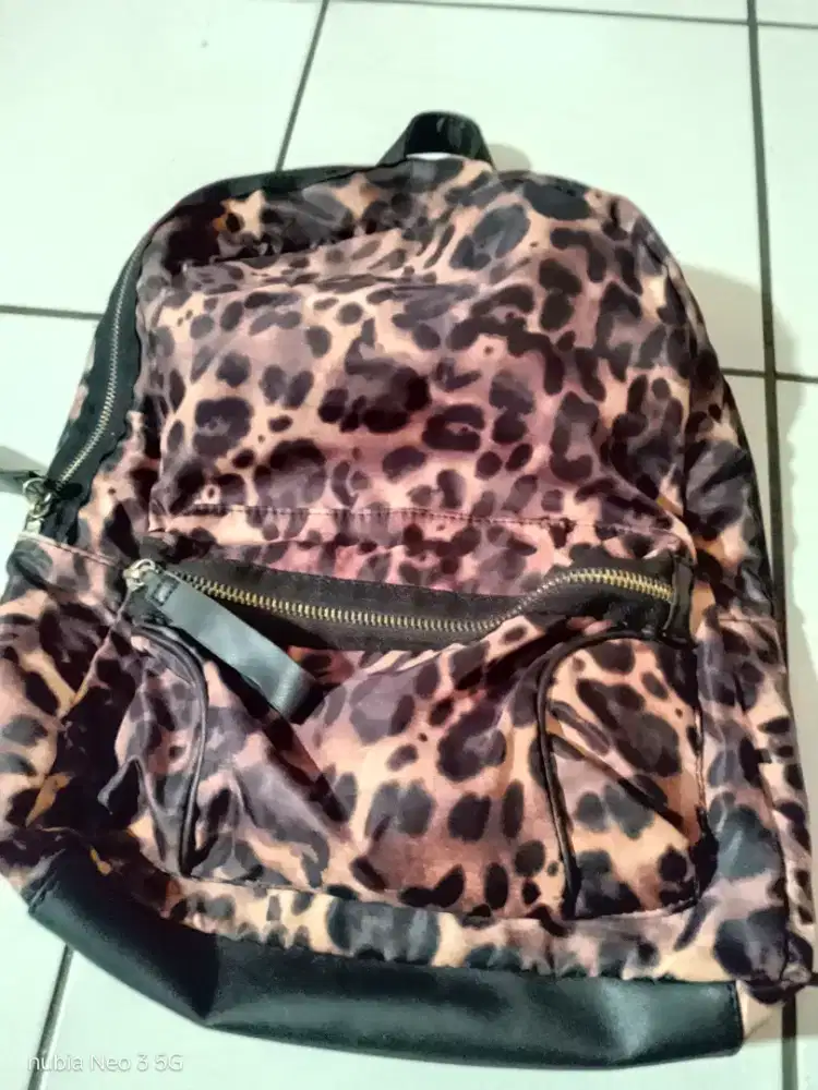 Tas unisex motif abstrak keren