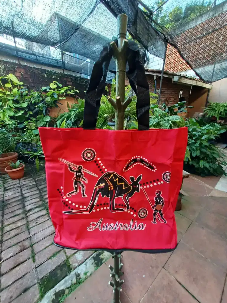 [BARU] Totebag Lipat  Original Australia bahan Canvas