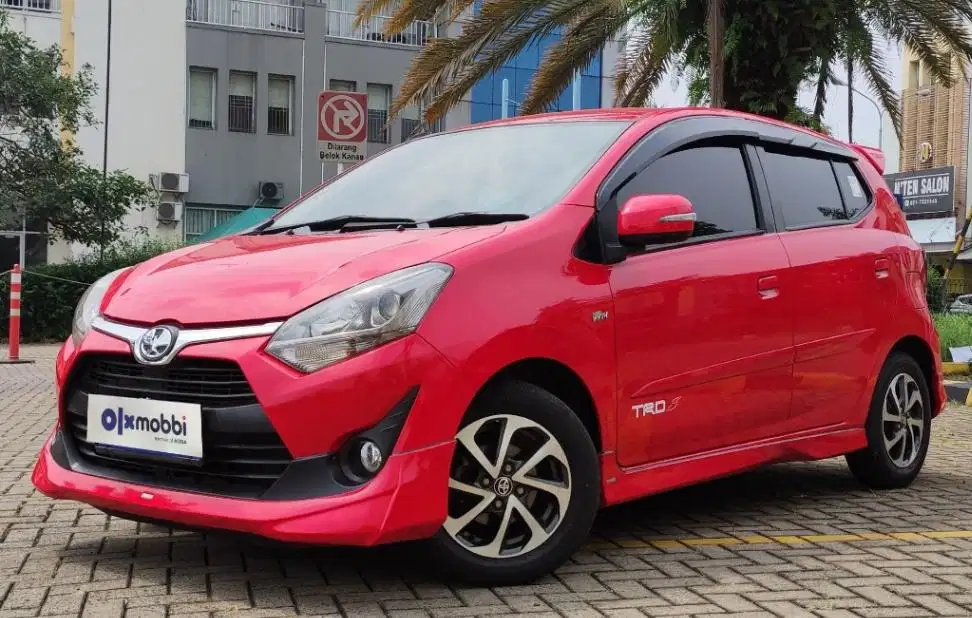 TDP 7,JT Toyota Agya 1.2 G TRD Sportivo Bensin-AT Merah 2021