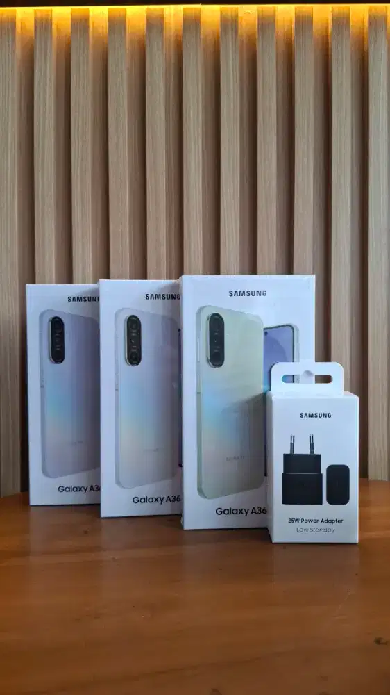 FREE ADAPTOR 25W! SAMSUNG A36 5G 8/256 BISA COD NEW GARANSI SEIN