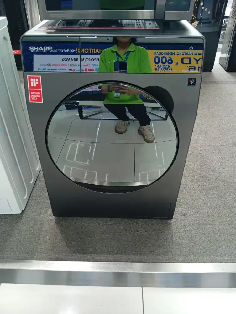 MESIN CUCI SHARP ESFL1410DPX CICILAN TANPA KARTU KREDIT