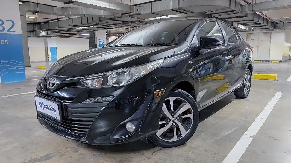 TDP 9,JT Toyota Vios 1.5 G Bensin-AT Hitam 2021