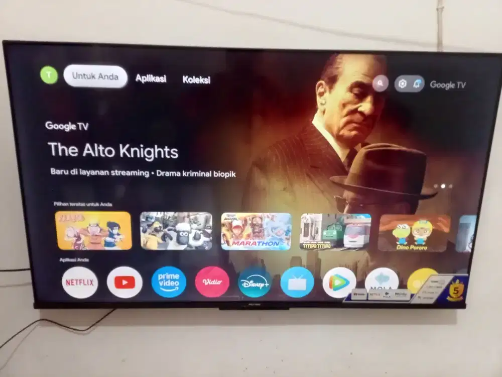 BU Dijual cepat Android TV Polytron 50 inchi seri PLD50UG5959