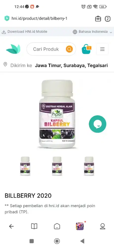 Bilberry mata sehat selalu