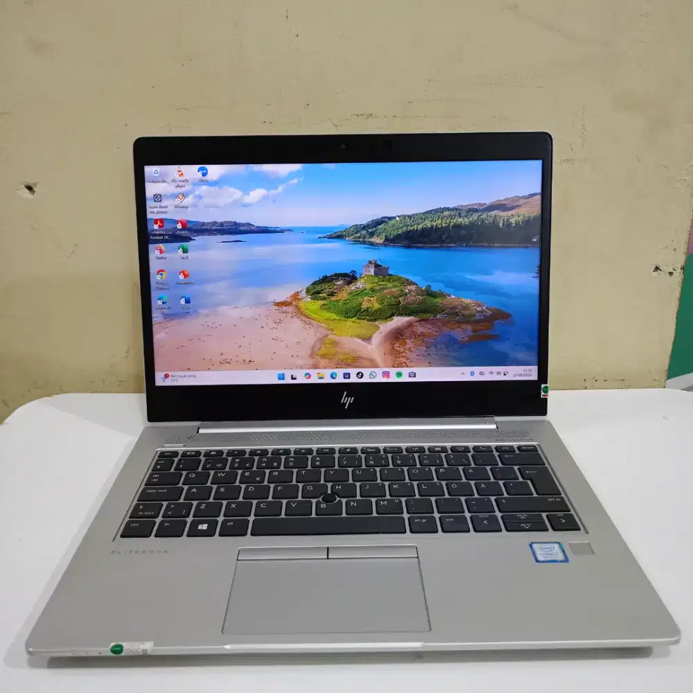Laptop Hp 830 G6 core i7 gen 8 ram 16GB SSD 256GB