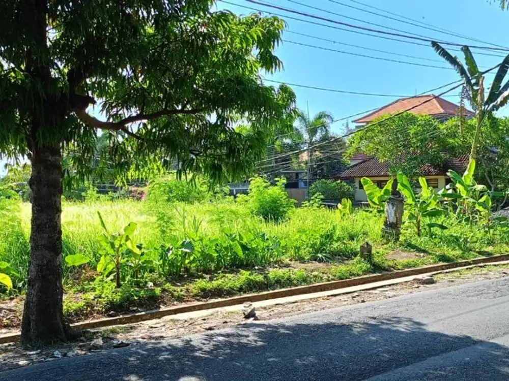 Disewakan Kontrak Tanah Sangat Strategis Posisi Hook Lokasi Di Jalan Utama Sayan Ubud  Bali