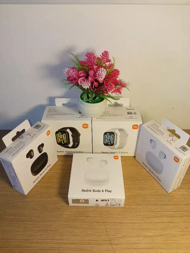 Tebus murah paket hemat olahraga Xiomi bud 6play+REDMI WATCH 5 ACTIVE