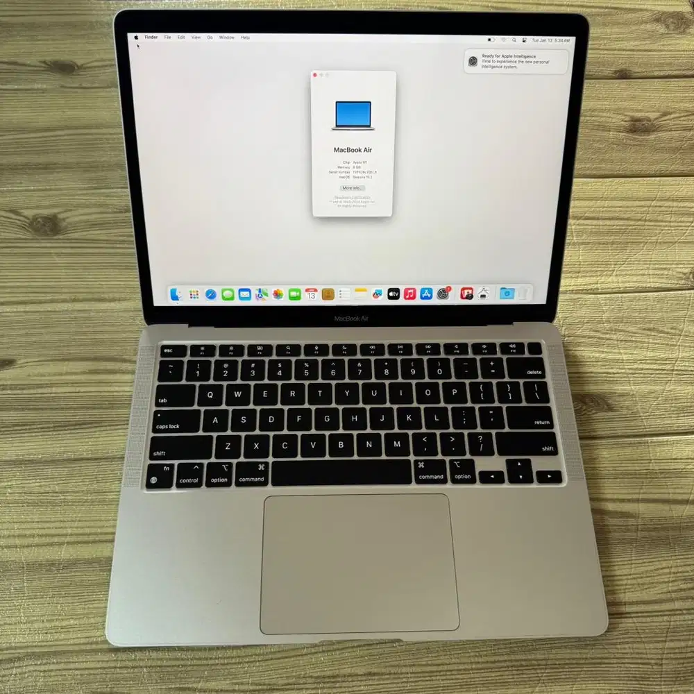 Macbook air M1 512gb Silver Bisa COD