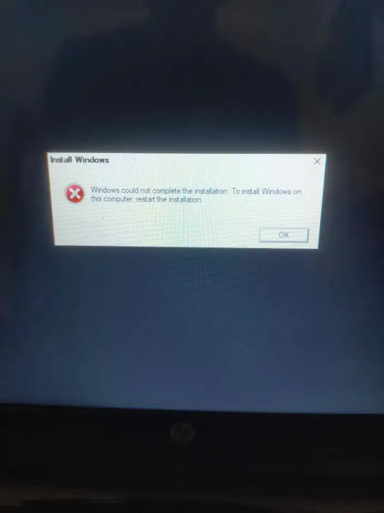 laptop hp kondisi sesuai poto