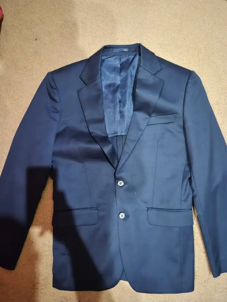 Jas Formal Pria Biru Tua