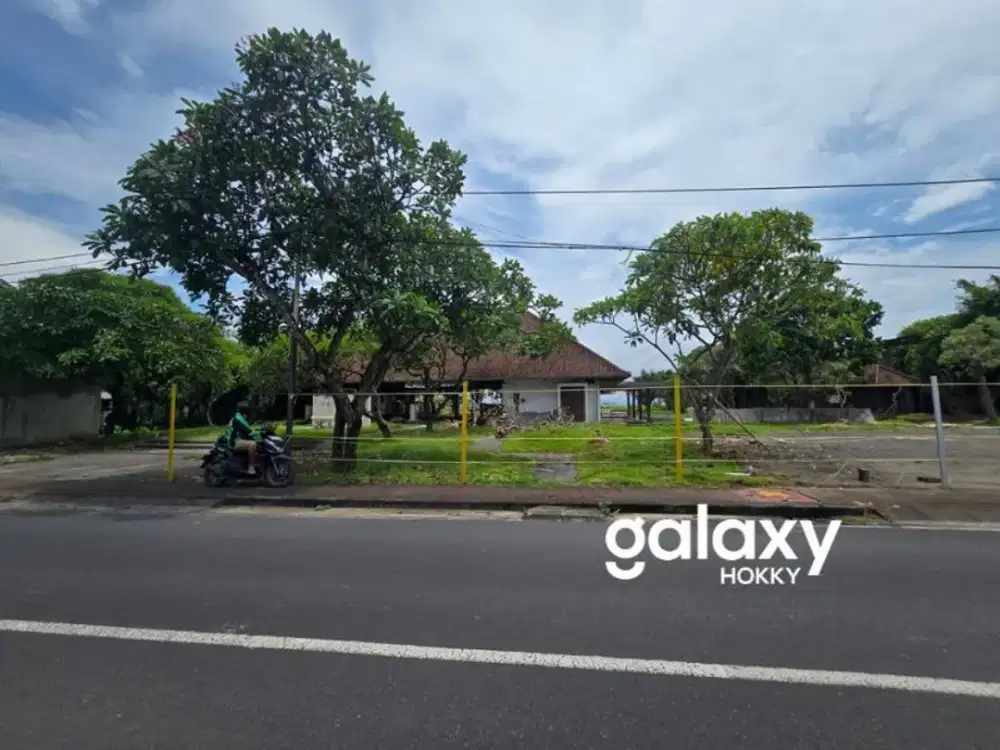 DISEWAKAN TANAH BEACHFRONT AREA KOMERSIL DI PANTAI PANDAWA BENOA BADUNG, BALI