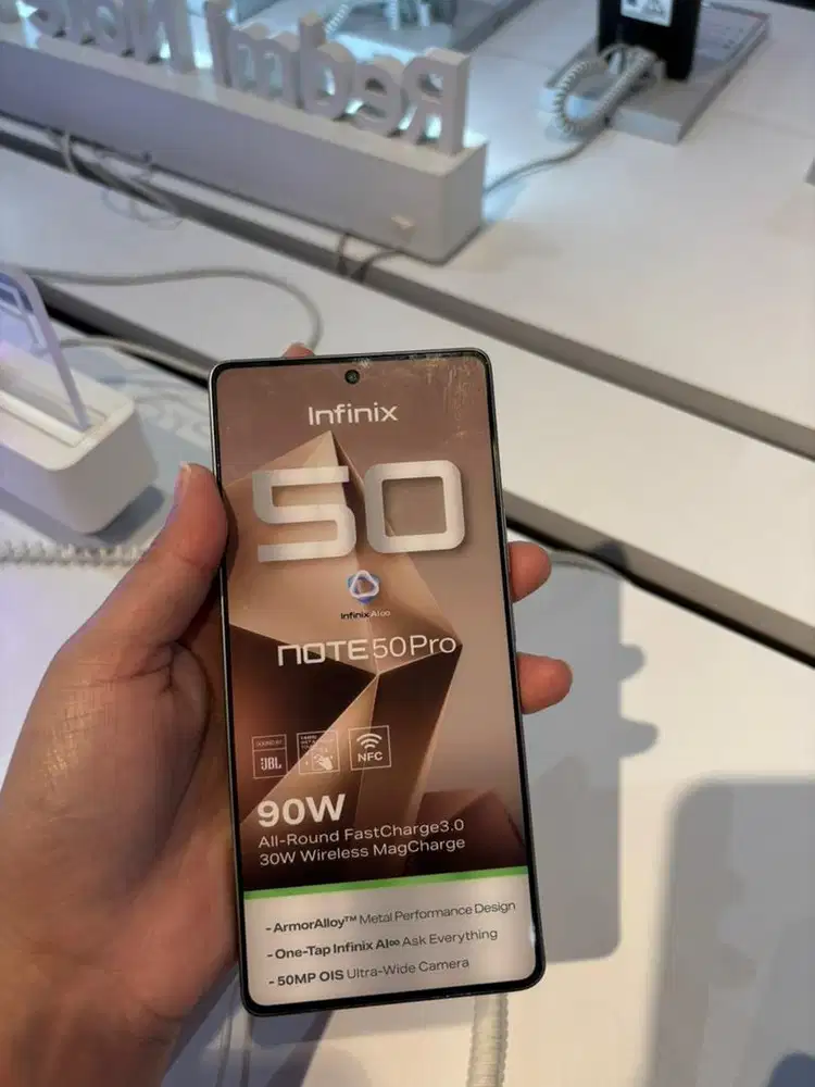 CICILAN INFINIX NOTE 50 Pro 256 Gb PROMO BUNGA Ringan