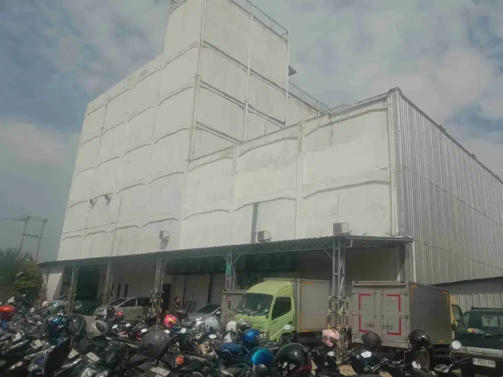 Dijual Gudang Siap Pakai Akses tol Cijago Cimanggis Depok Akses Kontainer
