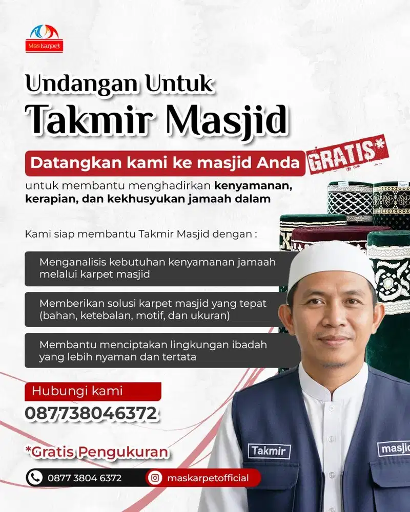 Karpet Masjid Turki Termurah di Jogja