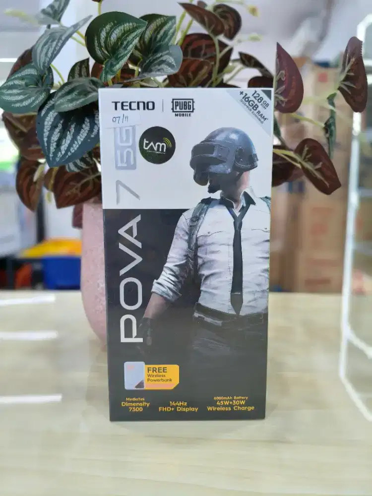 Tecno Pova 7 5G 8GB/256GB Garansi Resmi