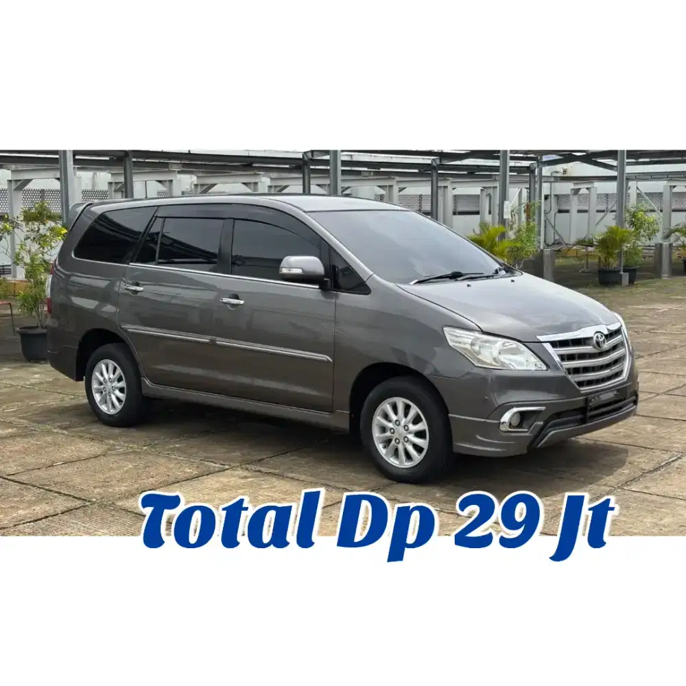 [Total DP 29 Jt]Toyota Kijang Innova 2014 V Luxury Matik