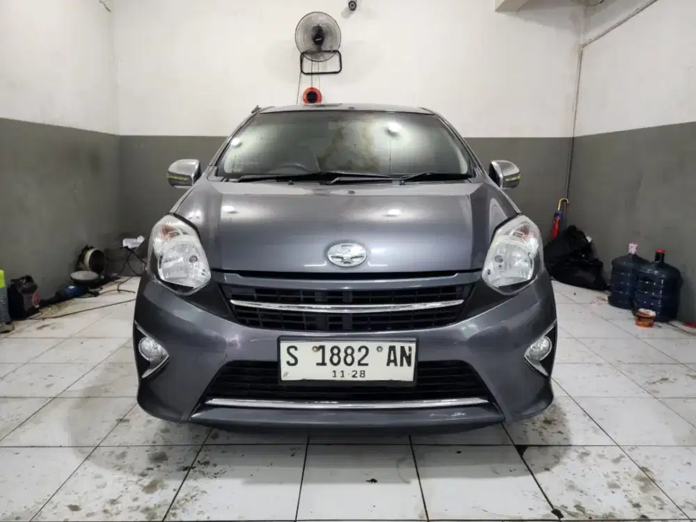 Agya G manual 1.0 abuabu 2013 fullorisinil surabaya bisa kredit