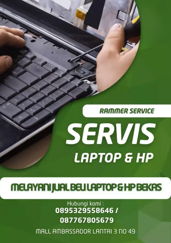 Terima jasa service laptop hape siap kelokasi