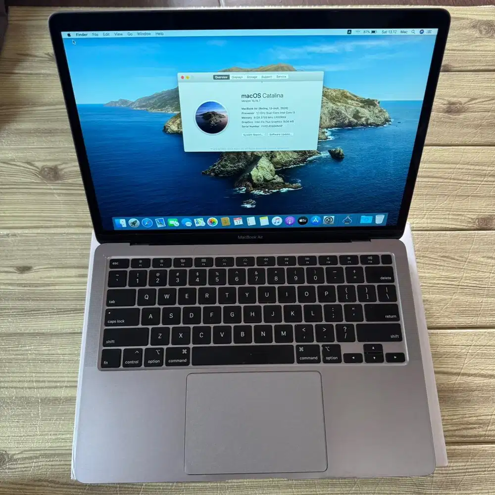 macbook air retina 2020 Fullset murah Bisa COD