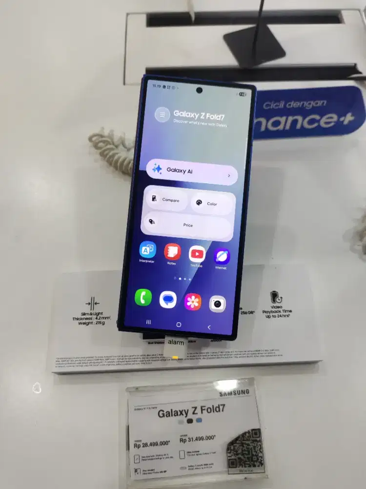 Samsung galaxy Z Fold7 12/256